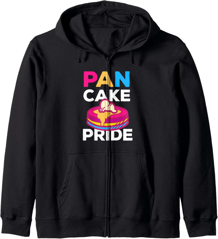 Pan-Kuchen Pansexuelle Stolz Flagge LGBTQ Subtile Stolz Flag Kapuzenjacke