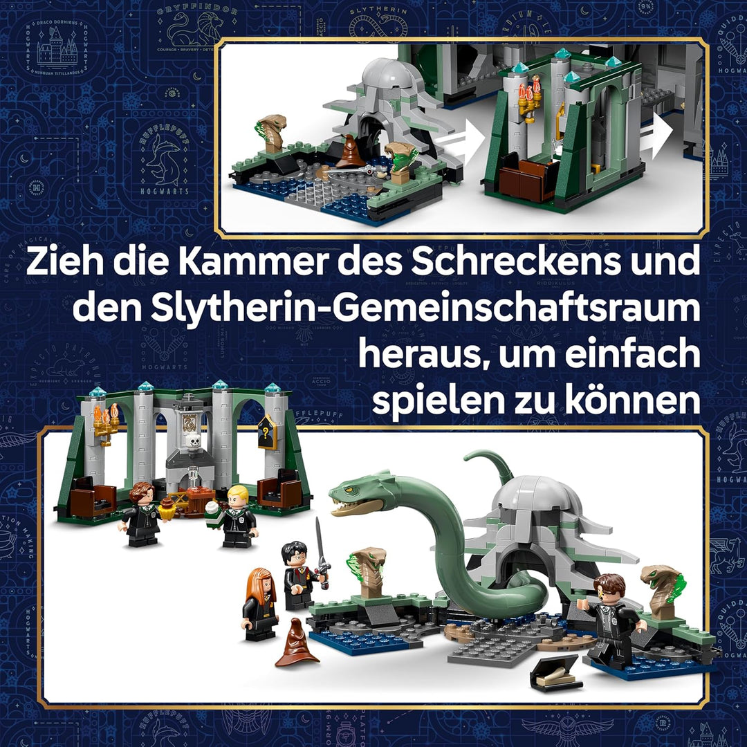 LEGO Harry Potter Schloss Hogwarts: Ostflügel Spielzeug - Miniatur Modellbausatz mit 13 Minifiguren