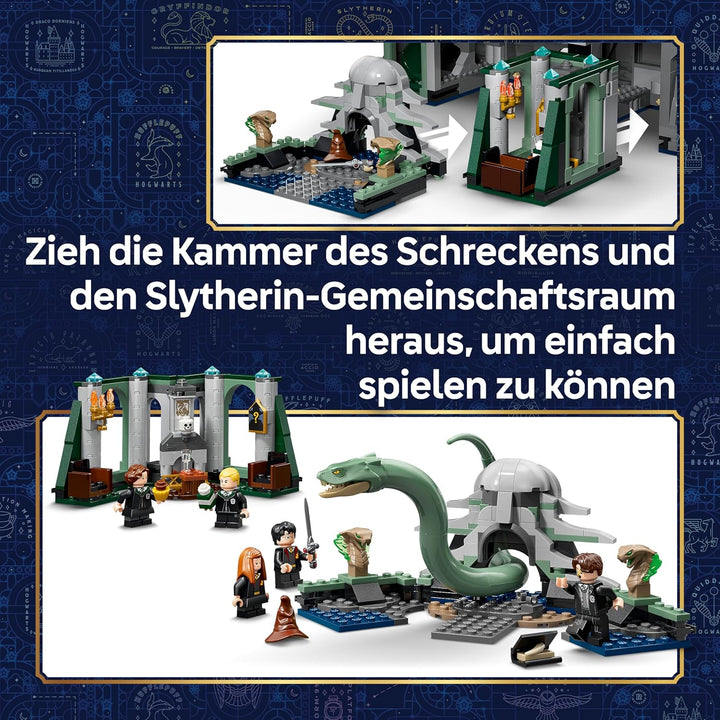 LEGO Harry Potter Schloss Hogwarts: Ostflügel Spielzeug - Miniatur Modellbausatz mit 13 Minifiguren