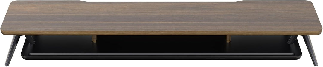 Fenge Dual Monitorständer mit Telefon/Pad Halter, 2 Etagen Gross Computer Bildschirmständer für Lapt