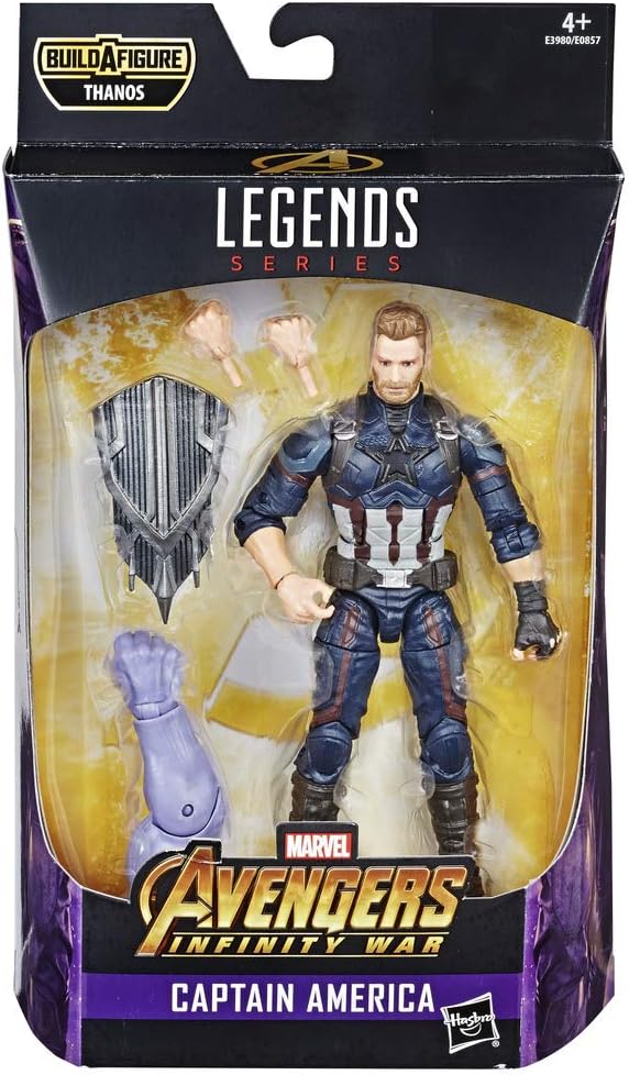 Marvel Legends Serie Avengers: Infinity War Captain America-Figur, 15,2 cm