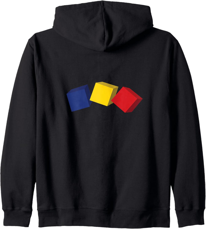 Flagge Rumanien Kapuzenjacke