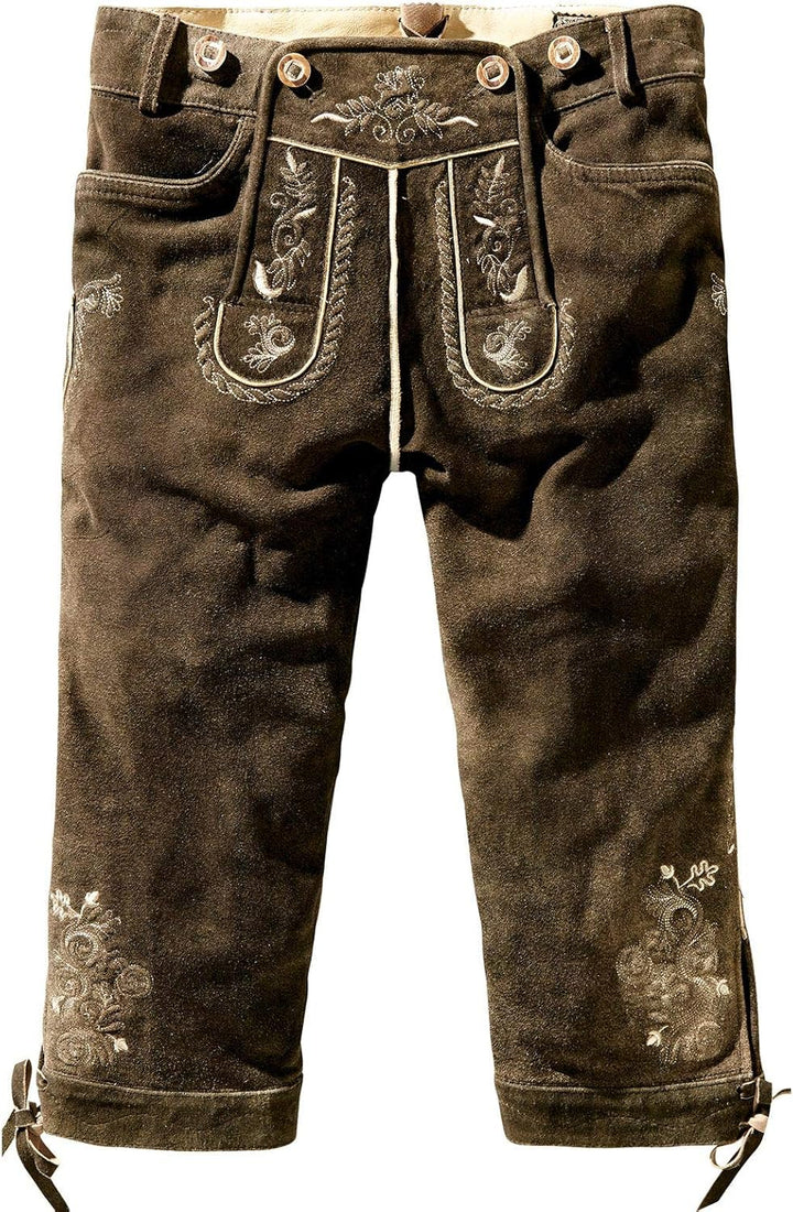 Stockerpoint Herren Lederhose 44 Braun (Bison), 44 Braun (Bison)