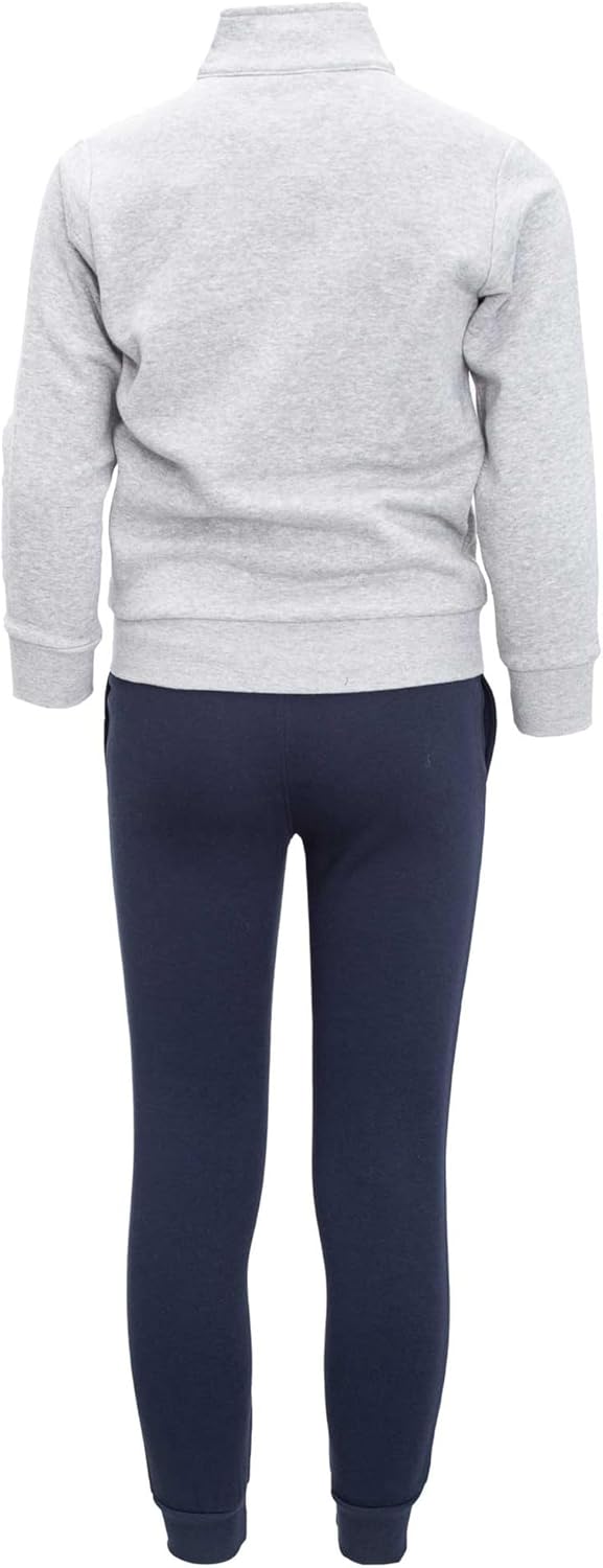 Champion Jungen Legacy Sweatsuits B-Graphic Shop Powerblend Fleece Full Zip Sportanzug 3-4 Jahre Gri