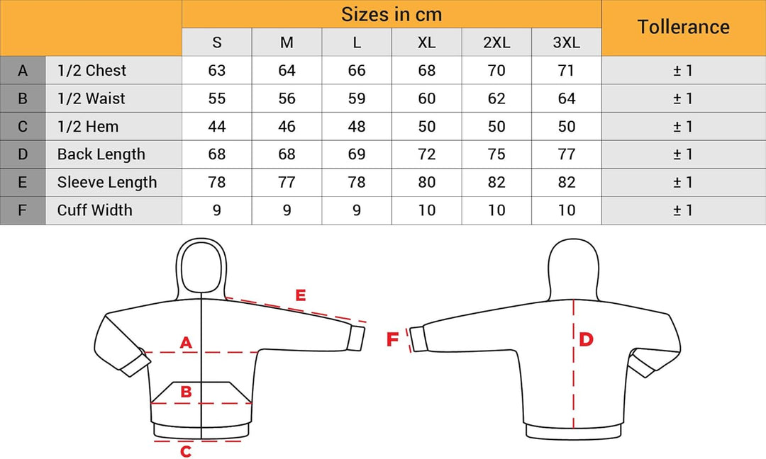 strongAnt Hoodie mit Reissverschluss für Herren und Damen warme Fleece Jacke mit Kapuze S Weiss / Sc