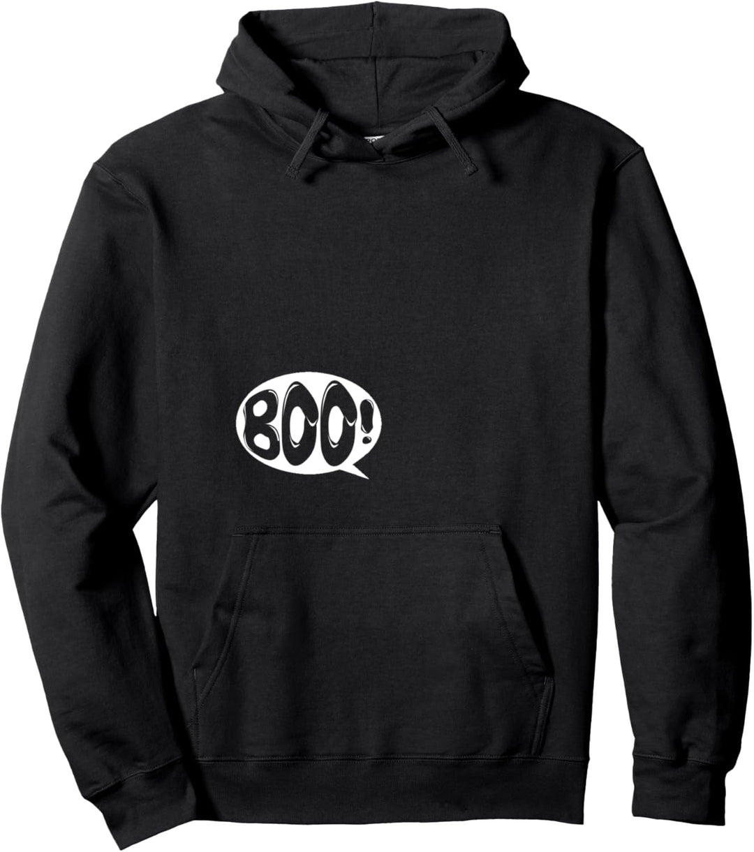 Baby Says Boo! Lustiges Halloween-T-Shirt für schwangere Frau Pullover Hoodie