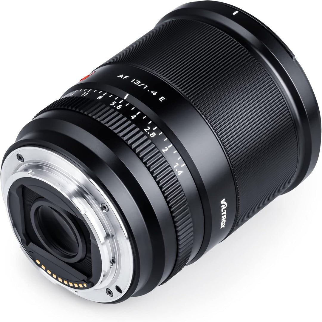 VILTROX 13mm F1.4 E STM Objektiv Autofokus APS-C Ultra-Weitwinkelobjektiv Kompatibel mit Sony E-Moun