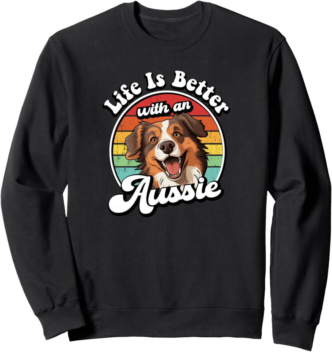 Red Australian Shepherd Sweatshirt