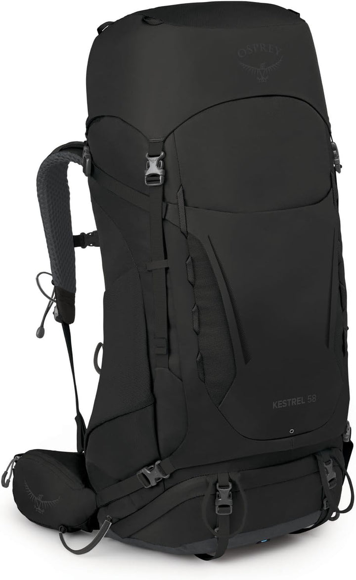 Osprey Europe Herren Kestrel 58 Backpack Schwarz L-XL, Schwarz L-XL