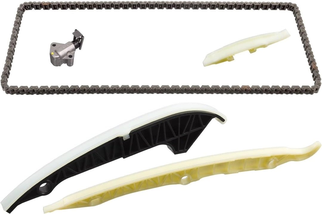 febi bilstein 102426 Steuerkettensatz mit Gleitschienen und Kettenspanner , 1 Stück