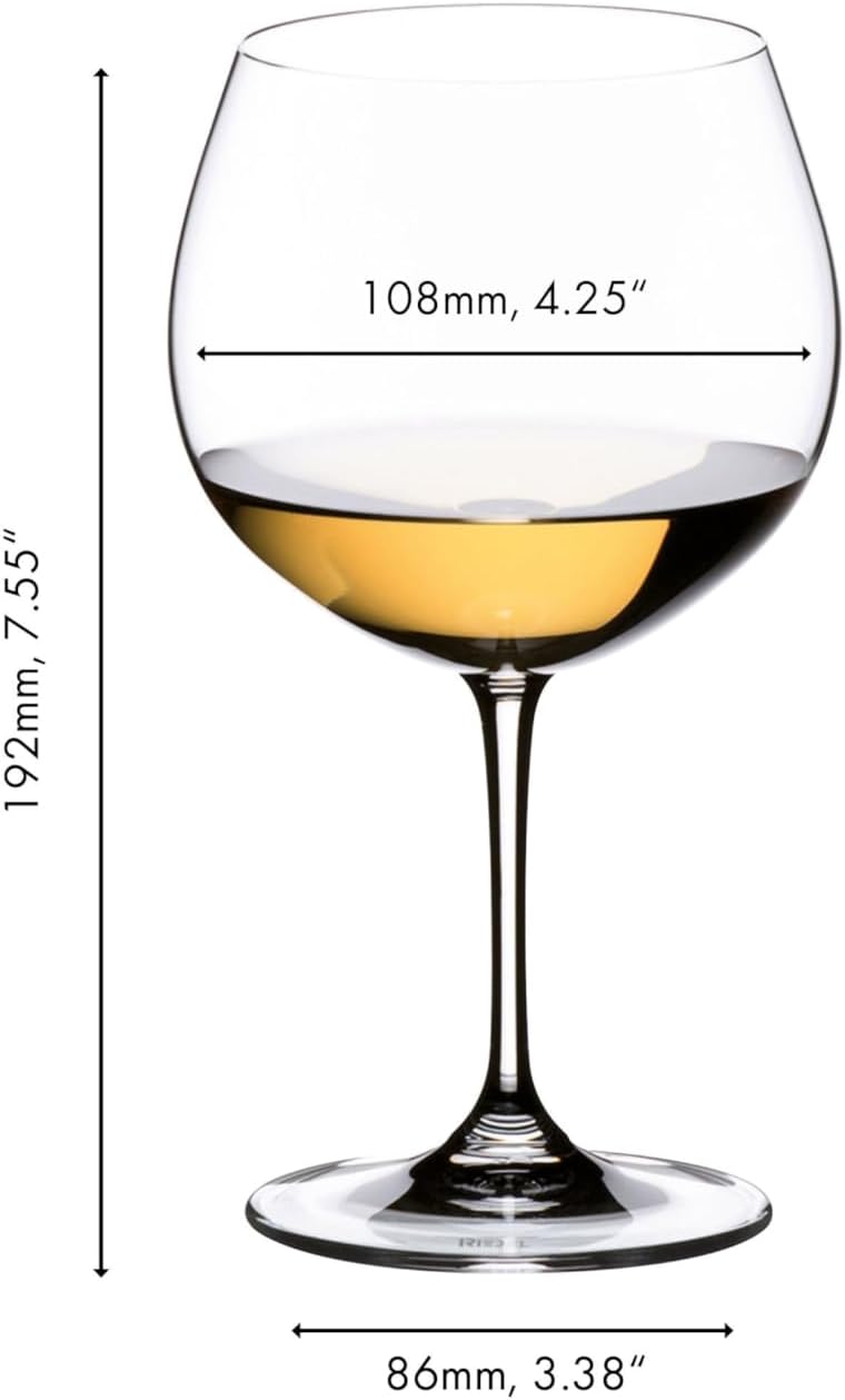 Riedel 6416/97 Vinum Montrachet 2 Gläser im Eichenfass gereifter Chardonnay (Oaked Chardonnay), im E