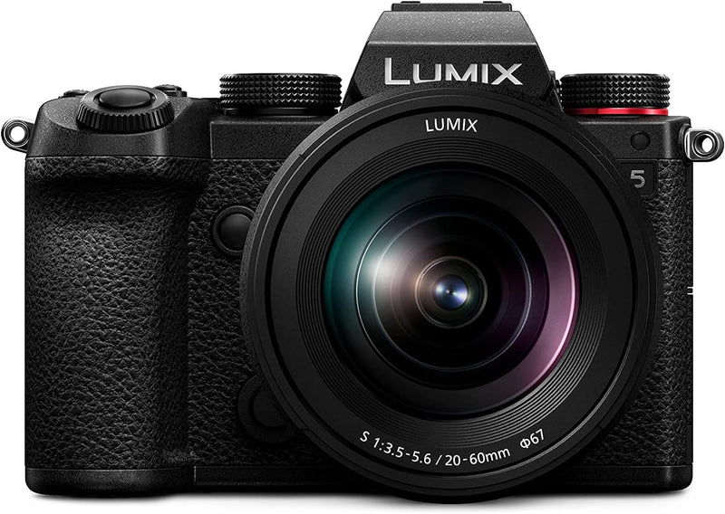 Panasonic LUMIX S DC-S5K Vollformatkamera (4K, L-Mount Bajonett, 24,2 MP Sensor, V-Log, staub- und s