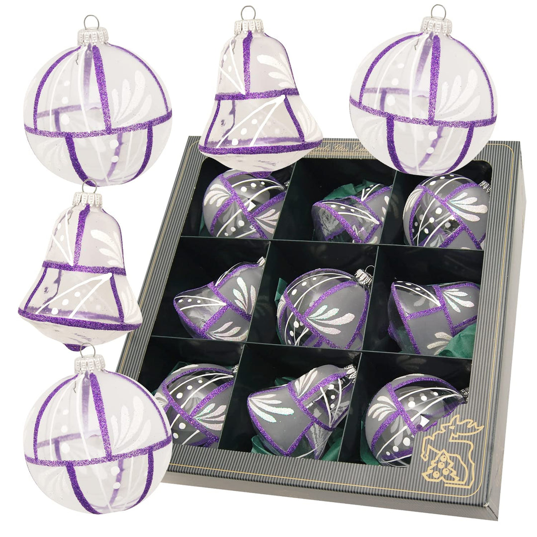 Krebs Glas Lauscha - Weihnachtsdekoration/Christbaumschmuck aus Glas - Weihnachtsanhänger - Motiv: B