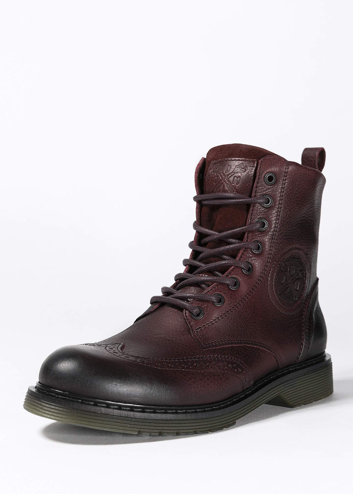 John Doe Motorradschuh Sixty | XTM| Threepoint Protection | Lederstiefel aus Rindsleder | Rutschfest