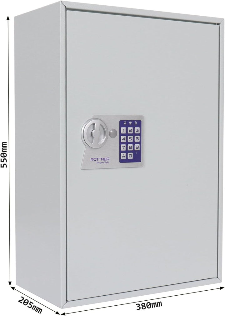 Profirst Elea 250 Schlüsselschrank Elektronikschloss Notöffnung Schlüsselregister Hakenleisten 250 S