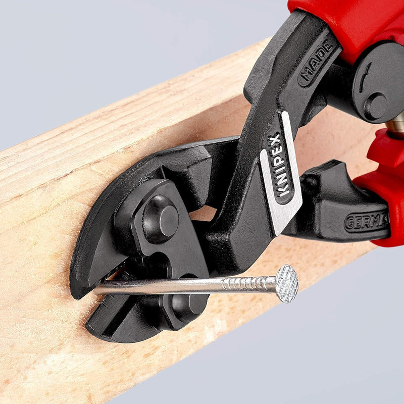 Knipex CoBolt® Kompakt-Bolzenschneider schwarz atramentiert, mit schlanken Mehrkomponenten-Hüllen, m