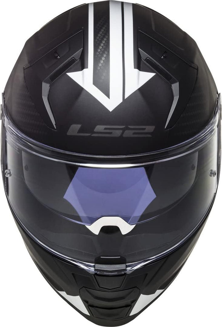 LS2, Integralhelme motorrad VECTOR II Splitter black white, L L black white, L black white