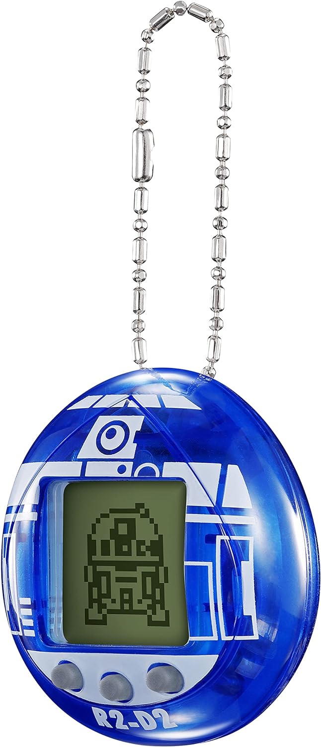 Bandai - Tamagotchi - Original-Tamagotchi - Star Wars - R2-D2 in blau - Virtuelles elektronisches Ha