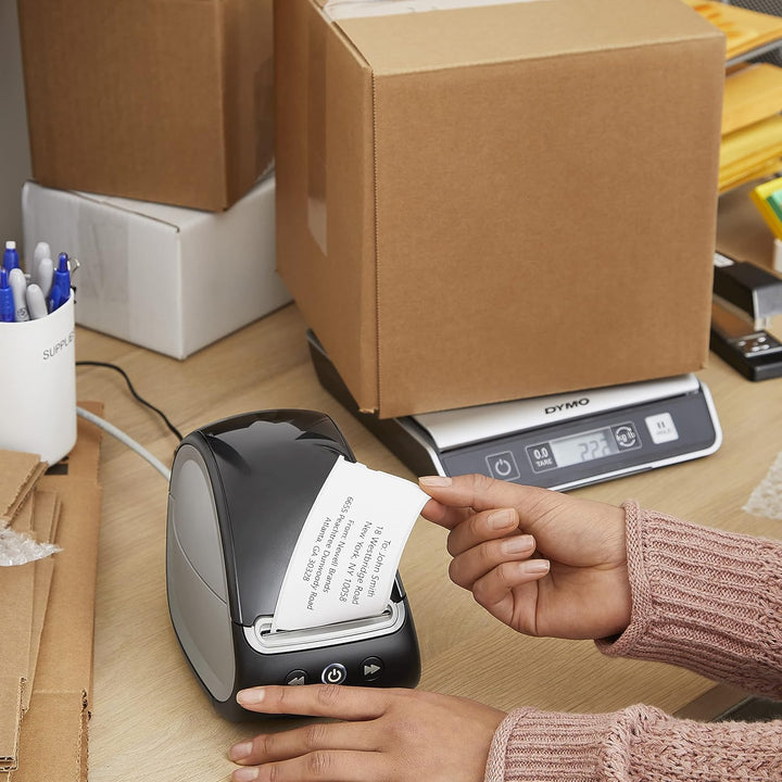DYMO M10 Paketwaage | bis zu 10 kg | USB Briefwaage mit LCD-Bildschirm | 20 cm x 20 cm bis 10 kg, bi