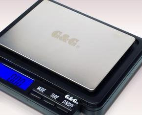 G&G FH2000 2000g/0,1g-1000g/0,05g Taschenwaagen Feinwaage Digitalwaage Goldwaage Münzwaage Briefwage