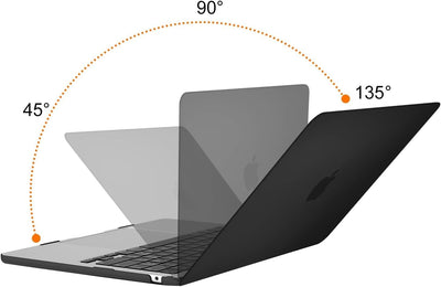 MOSISO Kompatibel mit MacBook Air 13 Zoll Hülle M3 M2 2024 2023 2022 A3113 A2681 Chip, Schützend Har