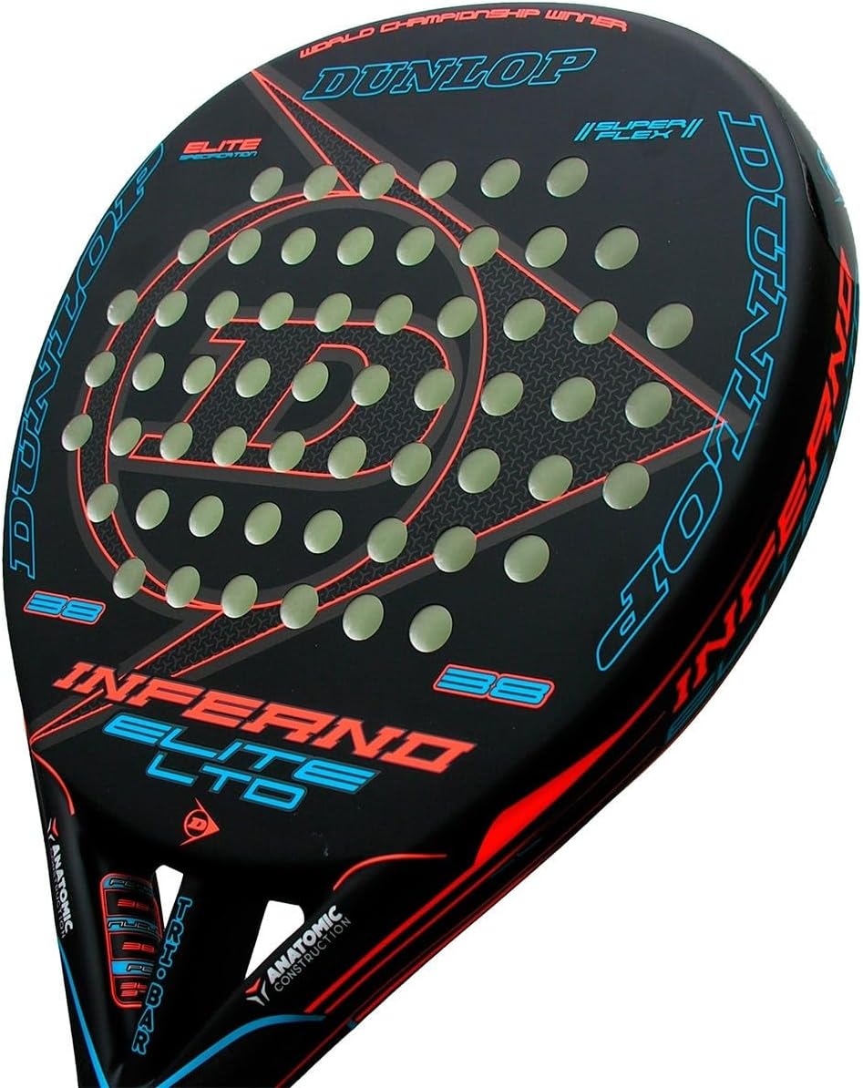 DUNLOP Unisex Inferno Elite Normal Blau/Orange, Normal Blau/Orange