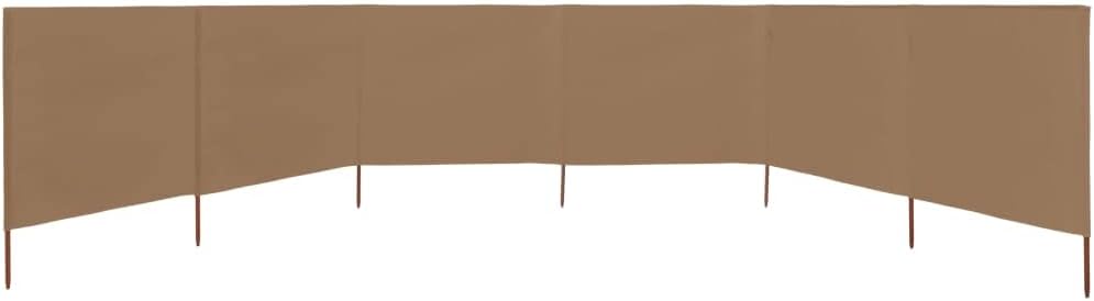 Myheimly Windschutzgewebe,Windschutz Sichtschutz Balkon,Sichtschutzzaun Taupe,800 x 160 cm 800 x 160