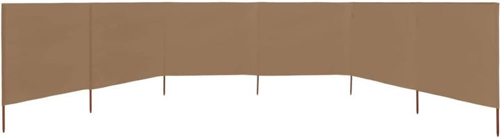 Myheimly Windschutzgewebe,Windschutz Sichtschutz Balkon,Sichtschutzzaun Taupe,800 x 160 cm 800 x 160