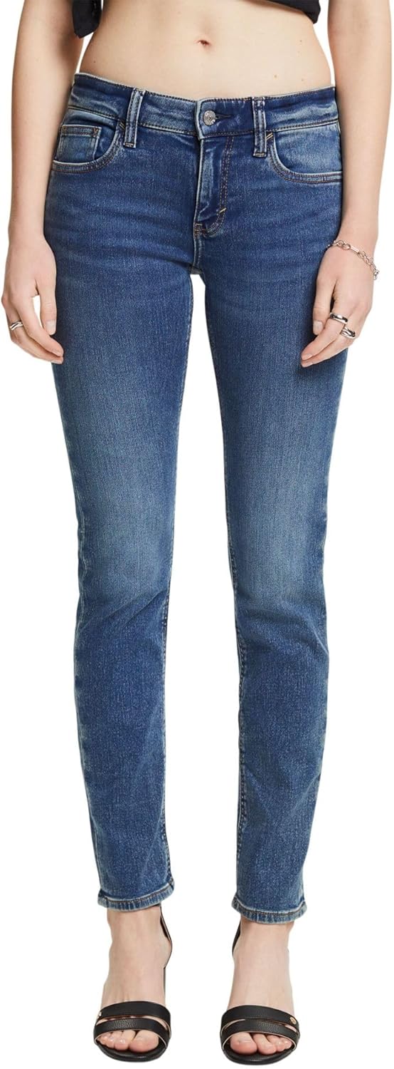 ESPRIT Damen Jeans 25W / 32L 902/Blue Medium Wash, 25W / 32L 902/Blue Medium Wash