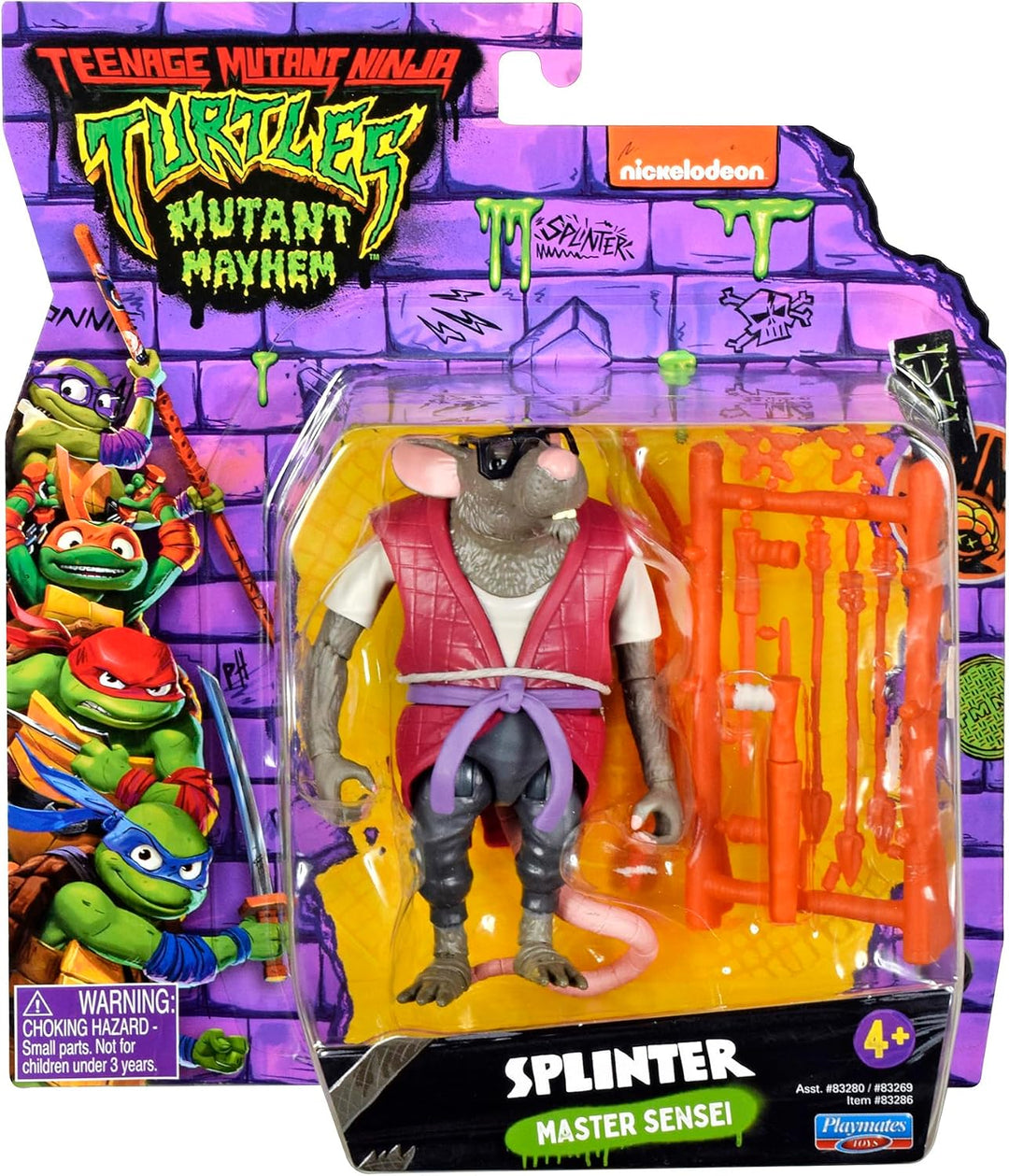 Teenage Mutant Ninja Turtles - Splinter Basic Figure