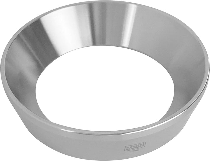 scarlet espresso | Präzisions-Trichter »Barista Cono Grande 58 mm« aus Edelstahl für Siebträger, Dos