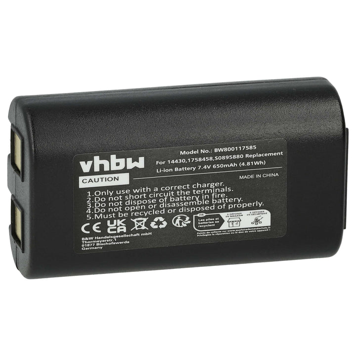 vhbw Akku kompatibel mit Dymo LabelManager 260, 260P, 280, PnP Drucker Kopierer Scanner Etiketten-Dr