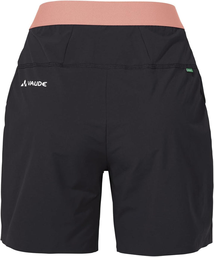 VAUDE Damen Hose Women's Scopi Lw Shorts Ii, 36 Black/Soft Rose