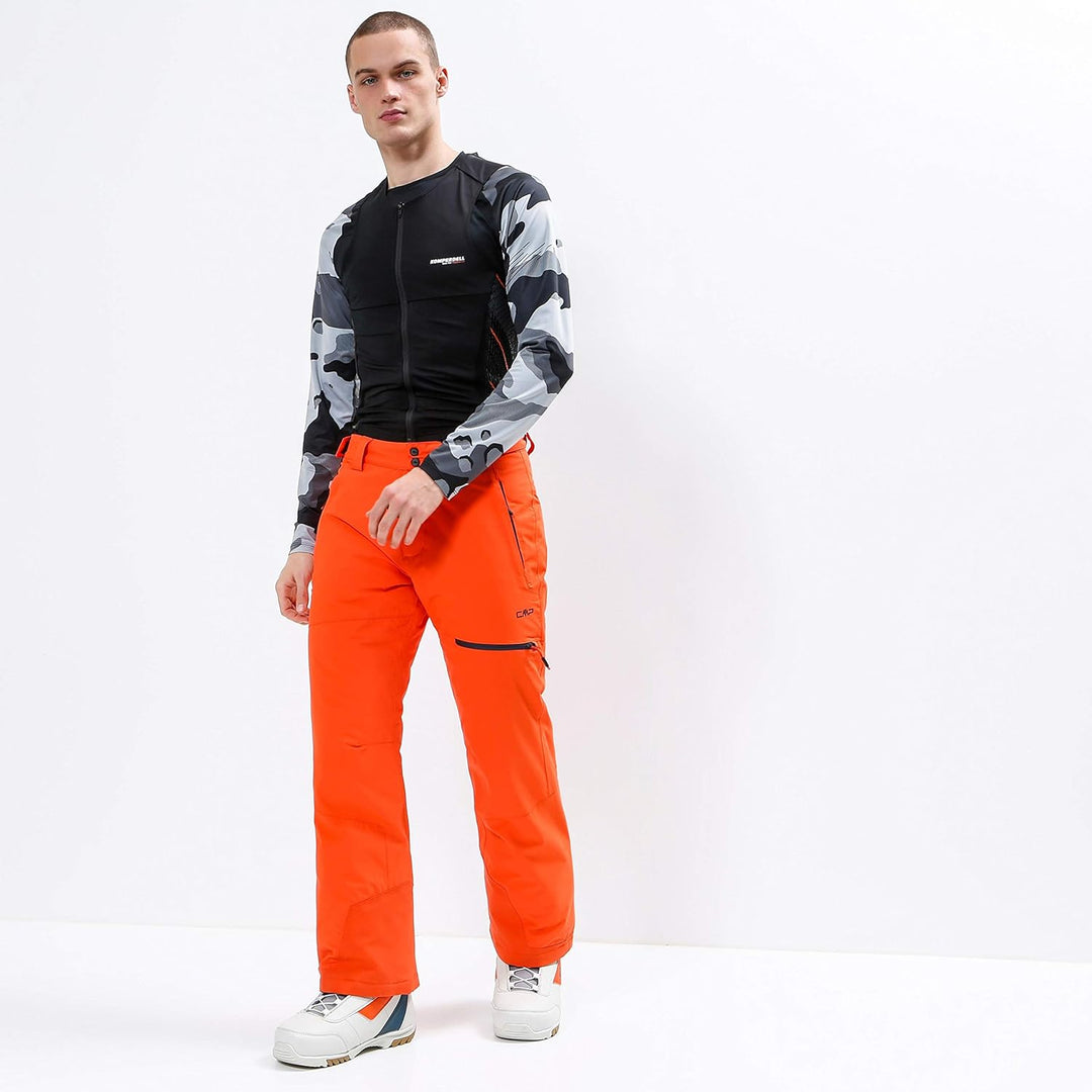 Komperdell Herren Protektor Top Super ECO Cross Vest Men black/orange M, black/orange M