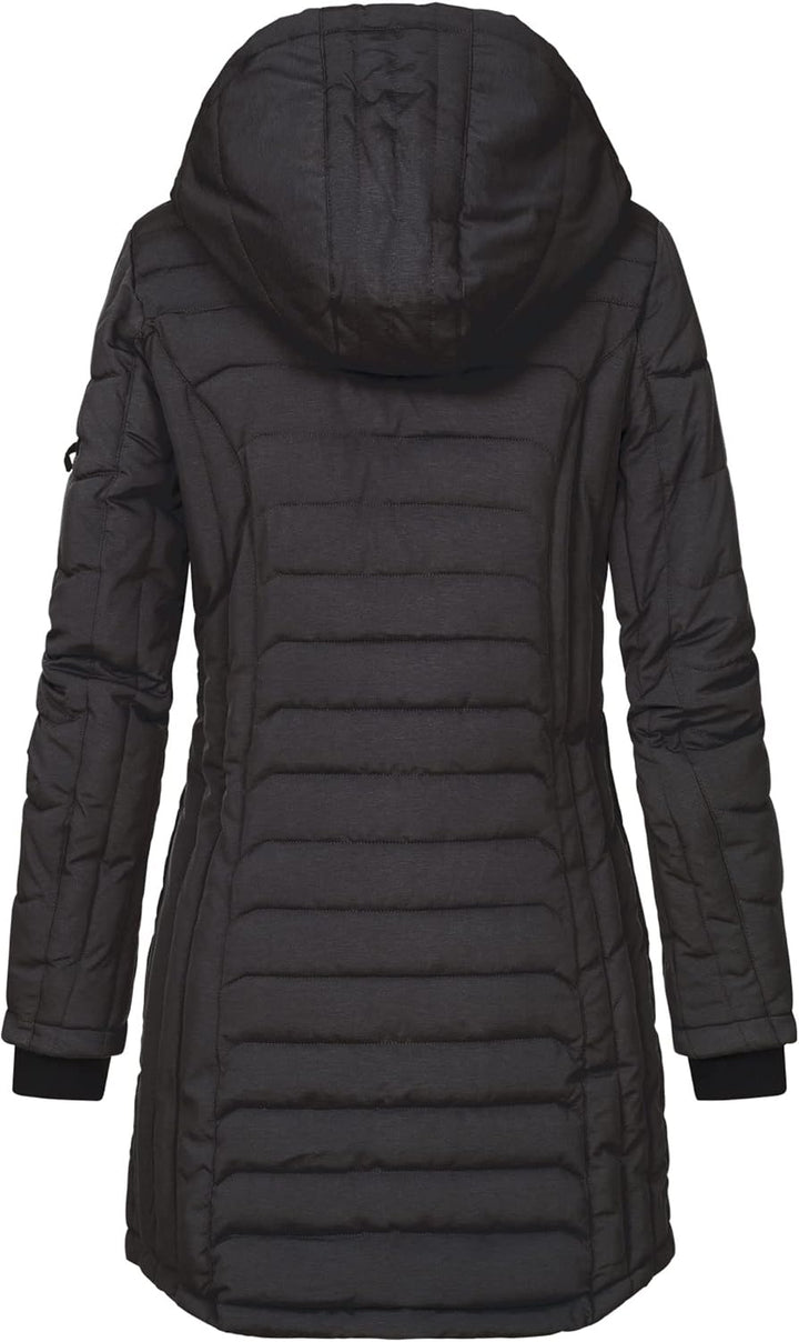Sublevel Damen Übergangs Jacke Herbst Winter Outdoorjacke mit Kapuze sportlicher Damen Mädchen Parka