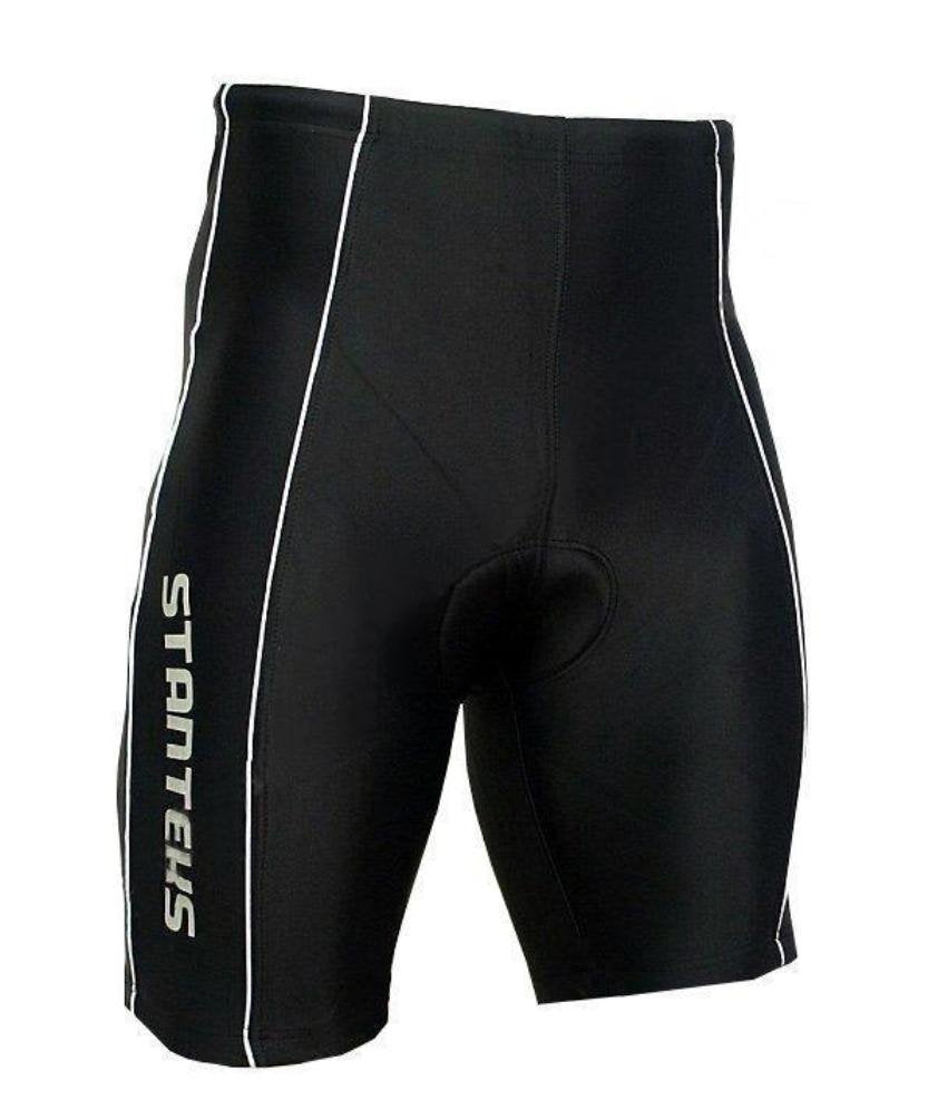 Stanteks Radhose Kurz Fahrradhose Shorts Ohne Träger Radunterhose Radlerhose mit Bike Pro-Air 3D Coo