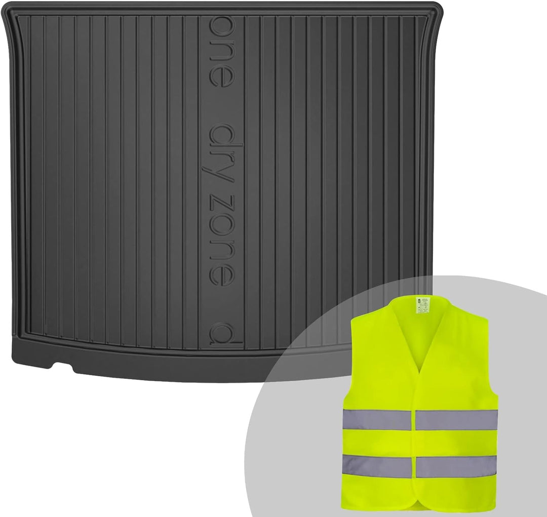 FROGUM DryZone Gummimatte Ganzjährige Praktische Auto Kofferraummatte Kofferraumwanne passend für Vo