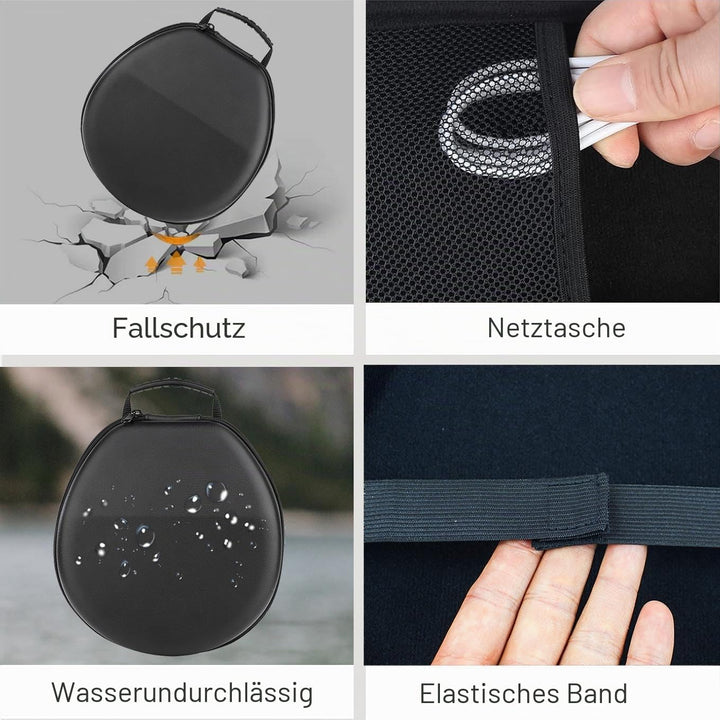 Harte Tasche Hülle Case Kompatibel mit Corsair HS35 v2 / HS55 / HS65 / HS80 RGB/Virtuoso MAX/Void El
