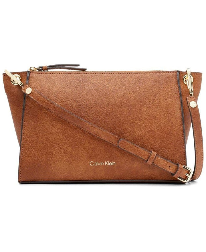 Calvin Klein Damen Reyna Crossbody Caramel, Caramel