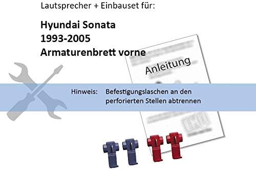 JBL Auto Lautsprecher Boxen Stage2 424 300 Watt 10 cm 2 Wege Koax passend für Hyundai Sonata 1993-20