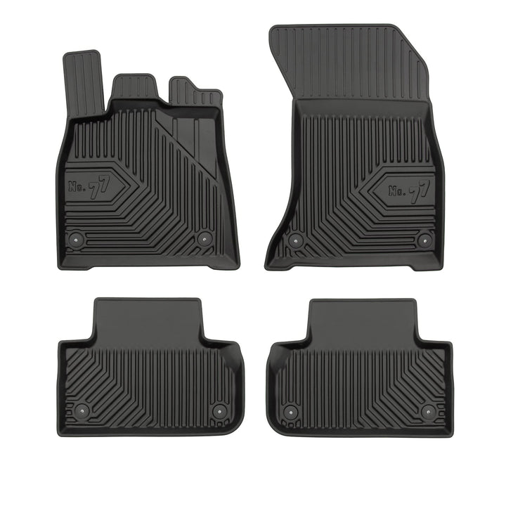 FROGUM No.77 Gummimatten Ganzjahresset von Auto Fussmatten Autofussmatten für Audi Q5 II ab 2016 | L