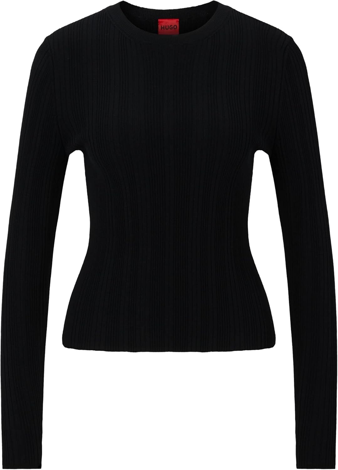 HUGO Damen Sharim Sweater L Black1, L Black1
