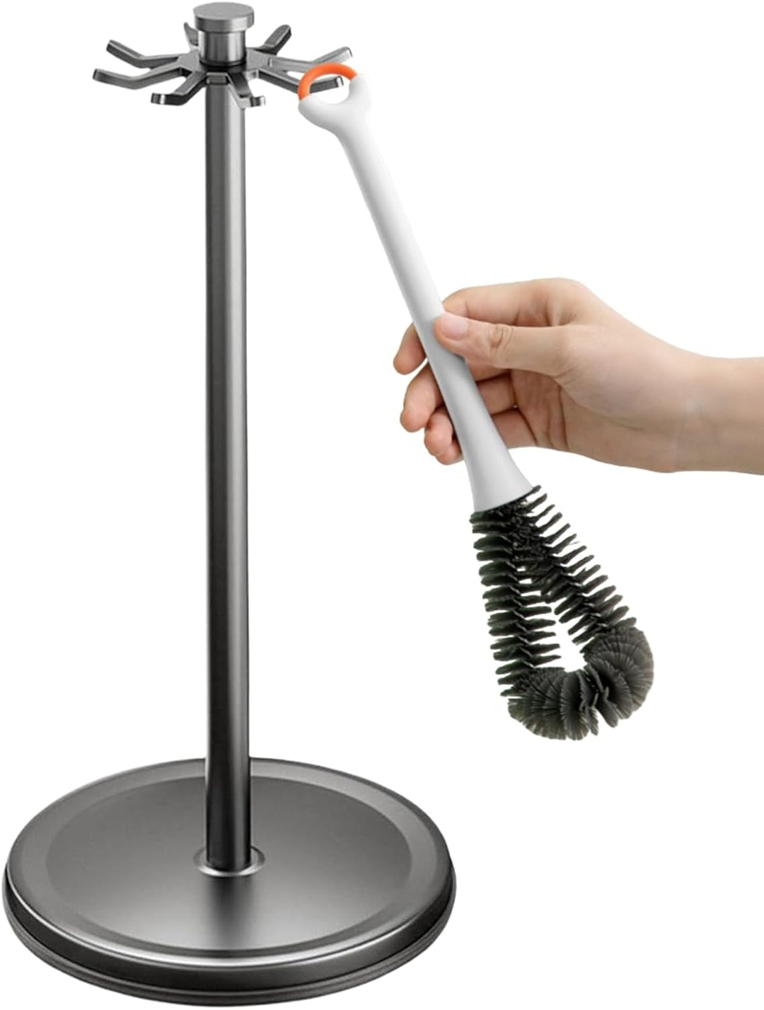 Generisch Drehbarer Utensilienhalter, Flexible Platzierung, 21,7 X 44,5cm, Grey, Organizer Für Kochu