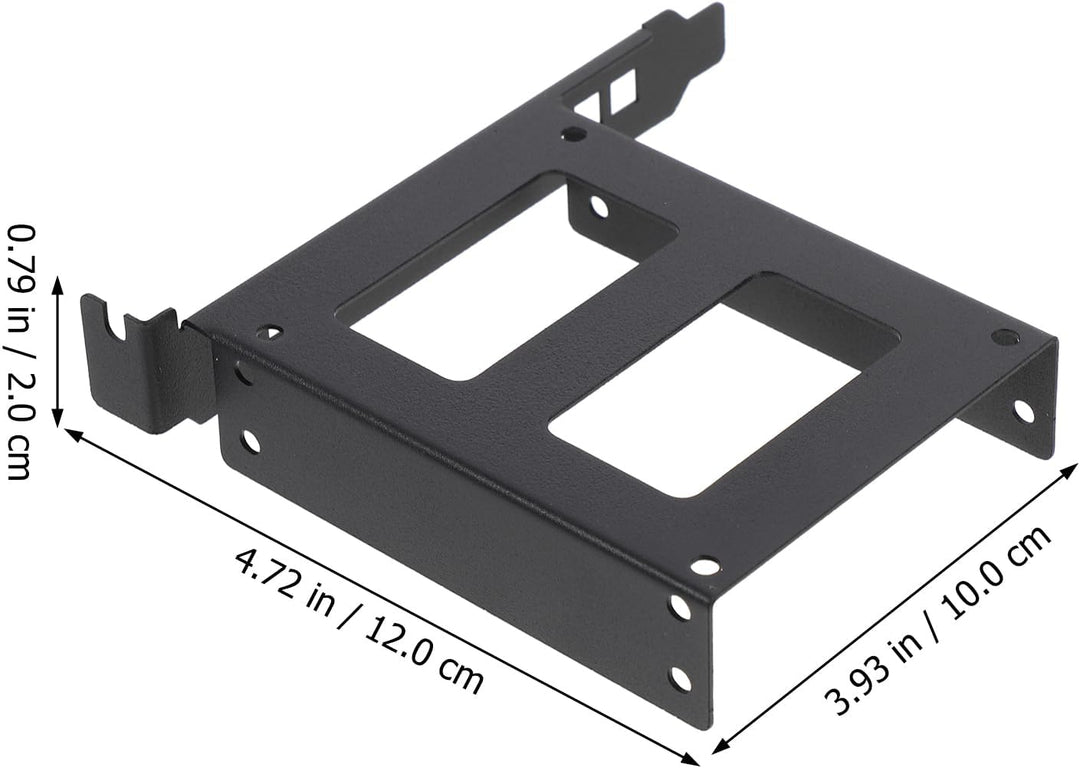 Angoily Ssd Halterung 2.5 Zoll Pci Slot Festplattenhalter Aluminiumlegierung Für Pc Interner Laufwer