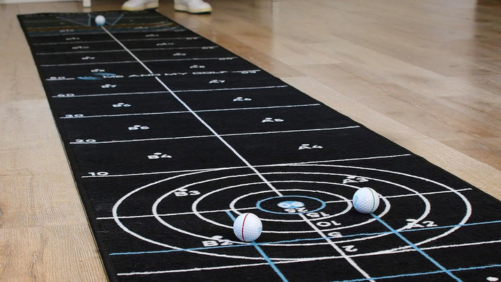 ME AND MY GOLF 6 in 1 Games Golf Puttting Mat (4,3 m) – inkl. Anleitungsvideos (evtl. Nicht in Deuts