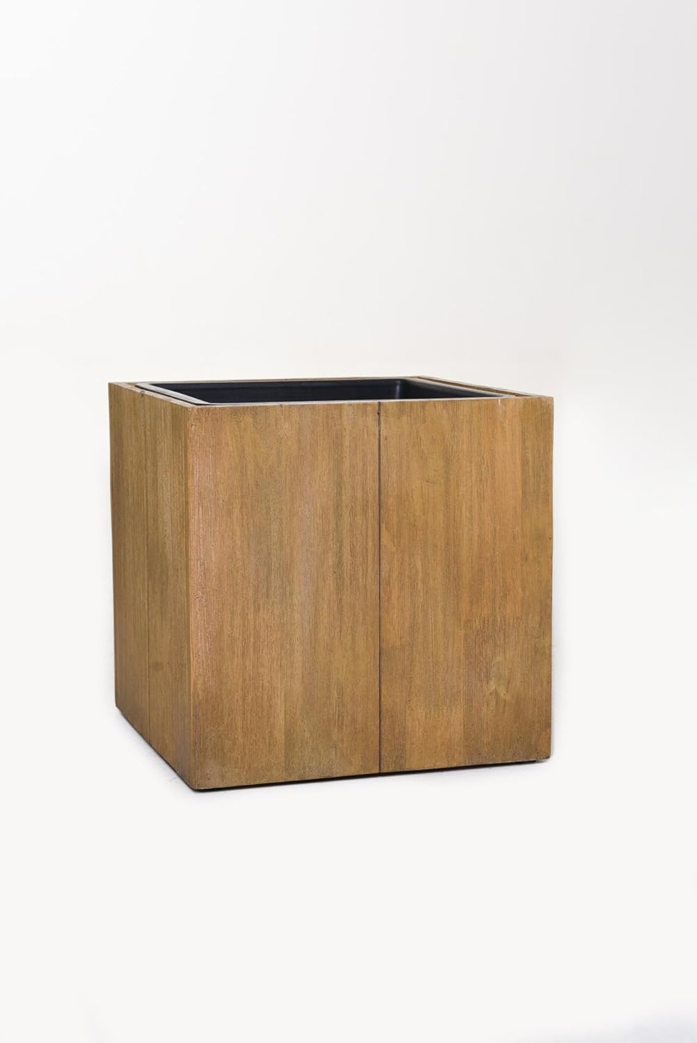 VIVANNO Pflanzkübel Blumenkübel Würfel Holz Block Braun - 33x33x33 33x33x33 Braun, 33x33x33 Braun