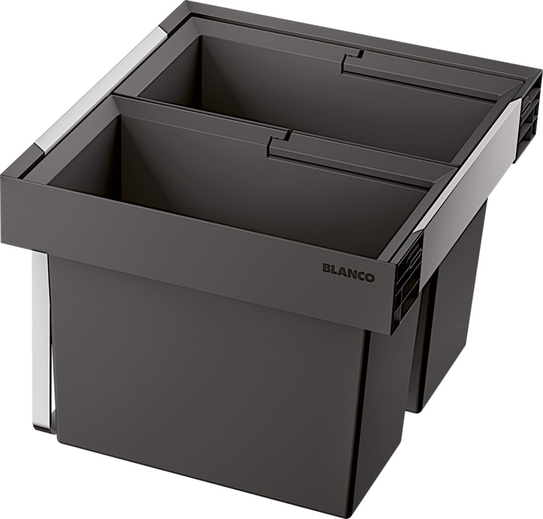 BLANCO FLEXON II low 50/2 | Abfall Müllsystem | für 50 cm breite Unterschränke | System zum Einbau i
