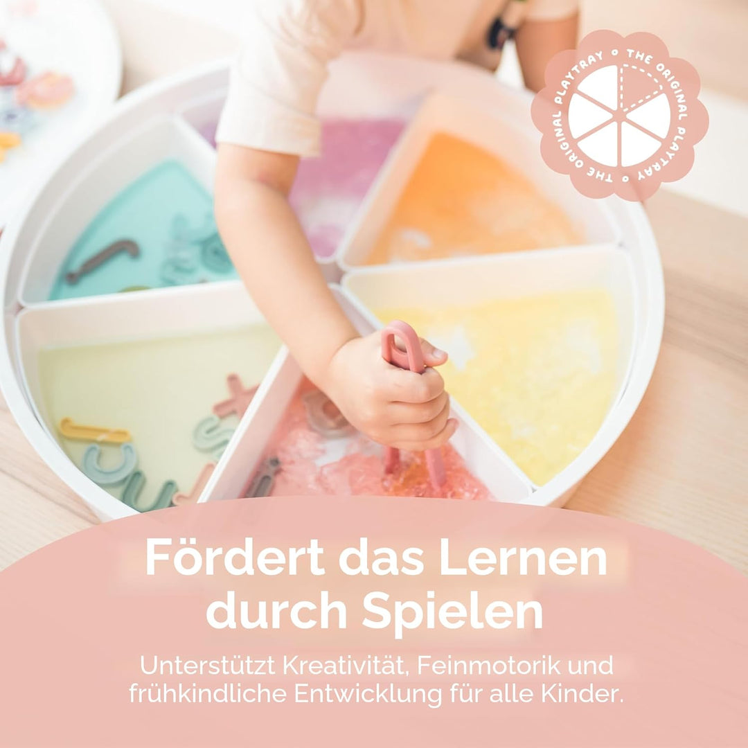 Inspire My Play Explorer Bungle - Sensory Bin mit Deckel und herausnehmbaren Aufbewahrungseinsätzen