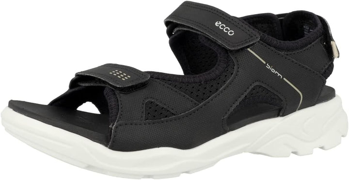 ECCO Jungen Biom Raft Flat Sandal 30 EU Schwarz, 30 EU Schwarz