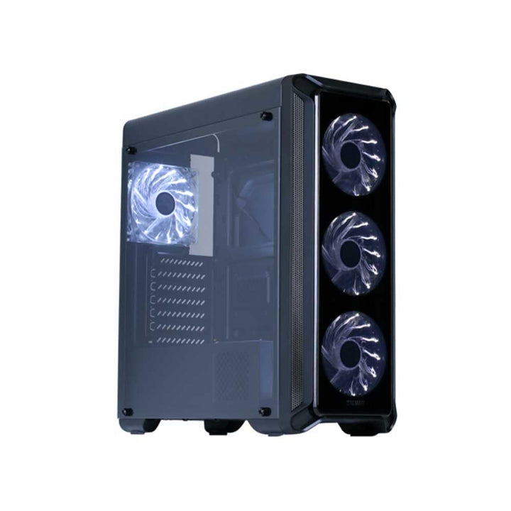 Zalman i3 Edge Midi-Tower PC Gehäuse ATX Gaming Tower, Computergehäuse, ATX Case, PC Case Black, PC-